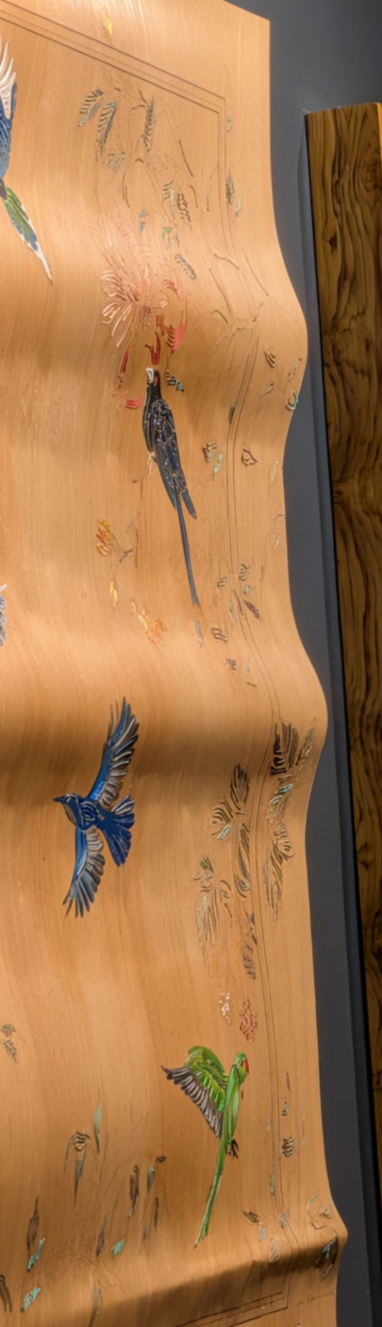 The finished piece — detail